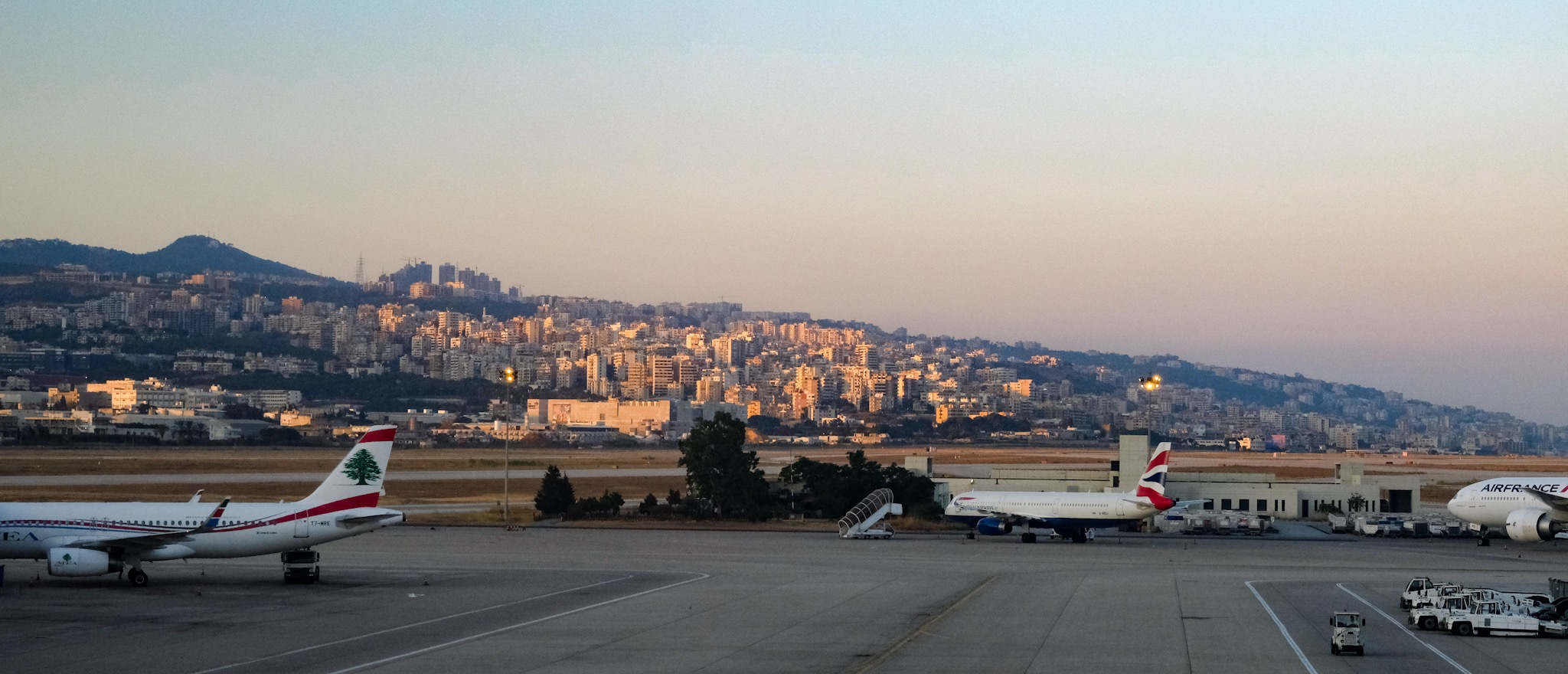 Beirut Airport is the only way to get to Mejdlaya